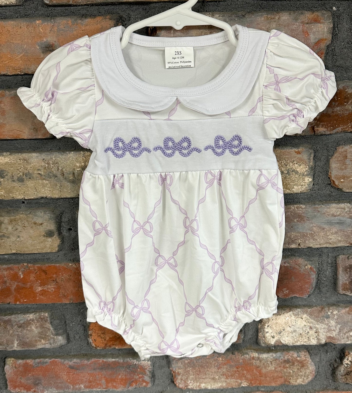 Purple Bow Bubble