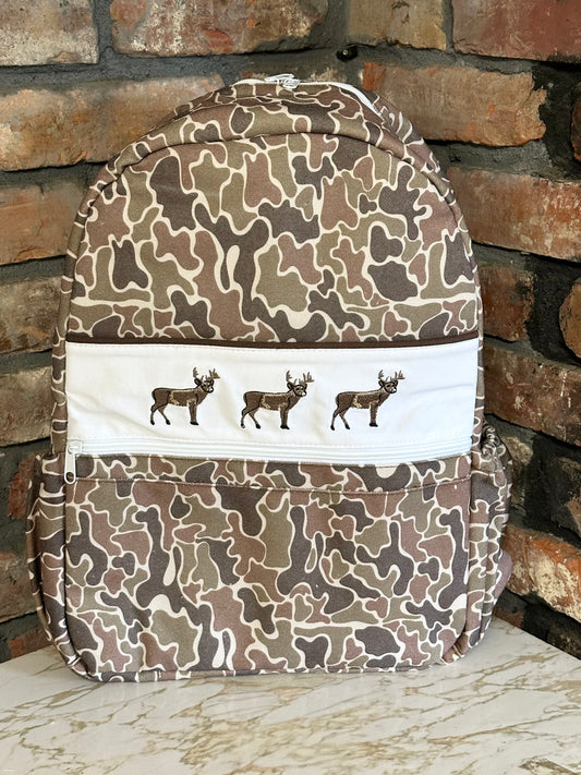 Camo Deer Bookbag