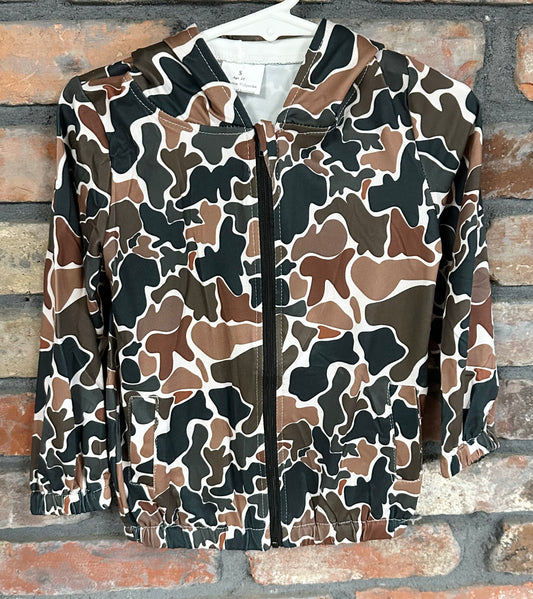 Dark Camo Zip Jacket