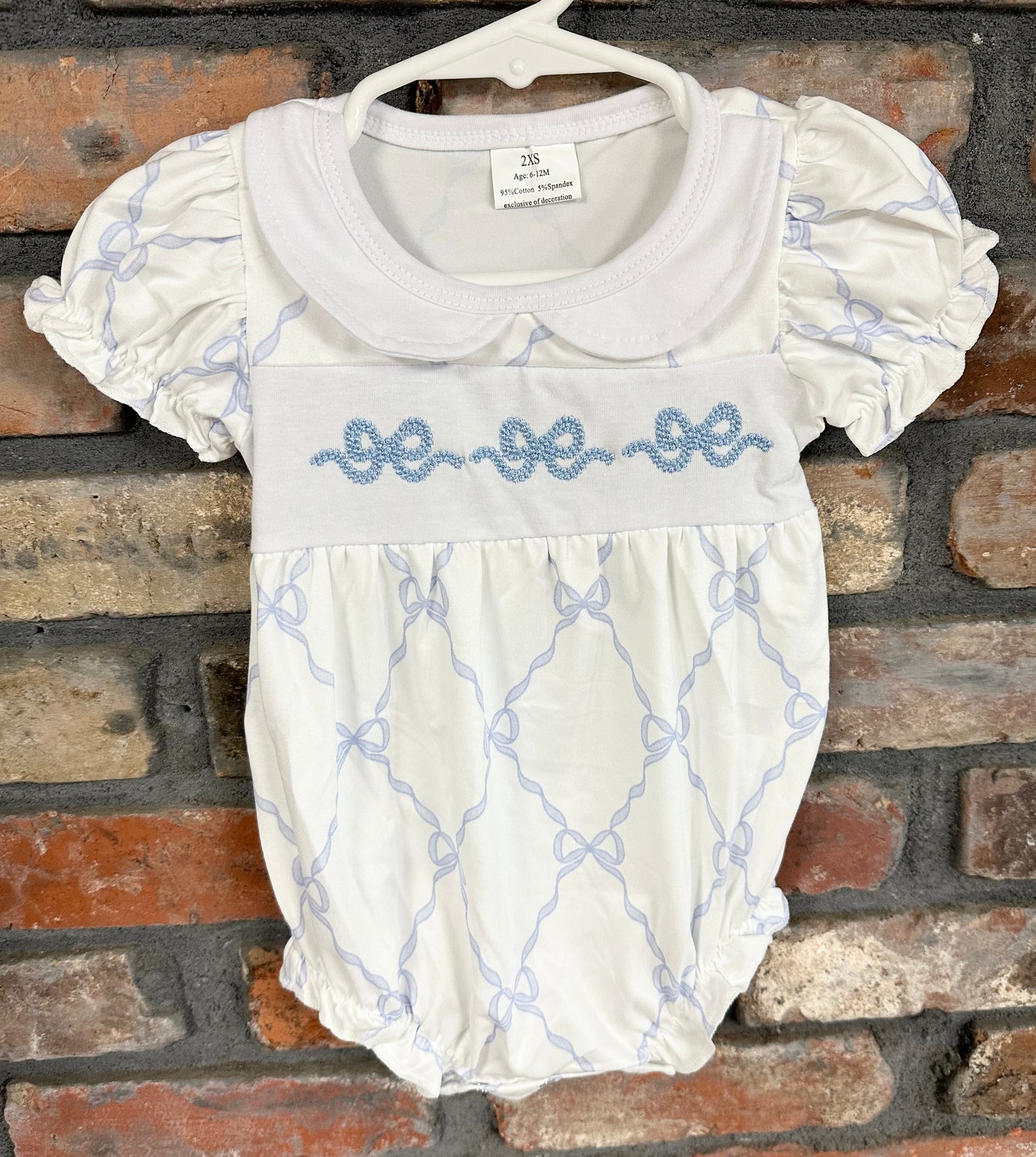 Blue Bow Bubble