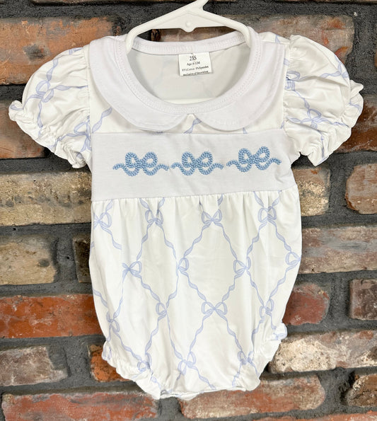 Blue Bow Bubble