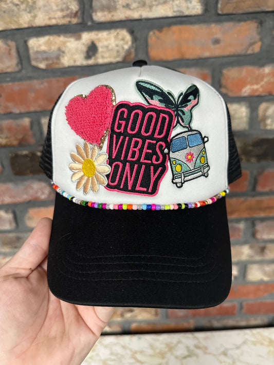 Good Vibes Only Trucker Hat