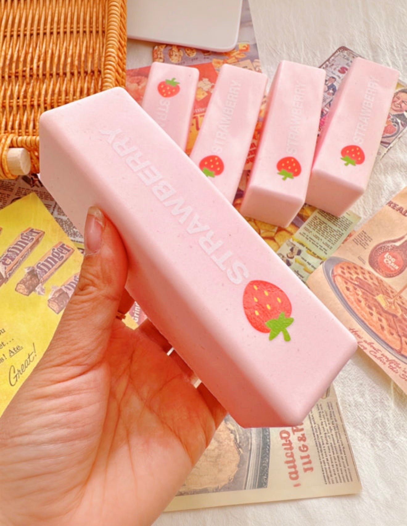 Strawberry Butter Squishy (preorder)