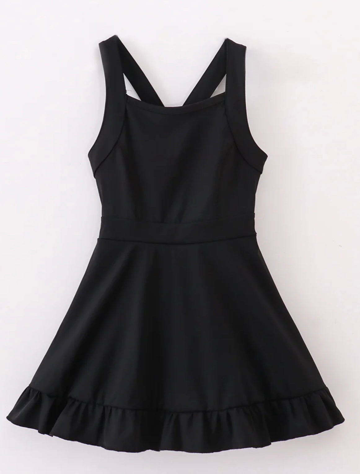 Active Sporty Ruffle Tennis Dress