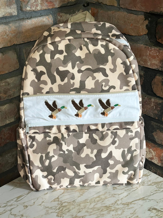 Camo Duck Bookbag