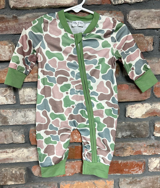 Camo Pajama Bubble