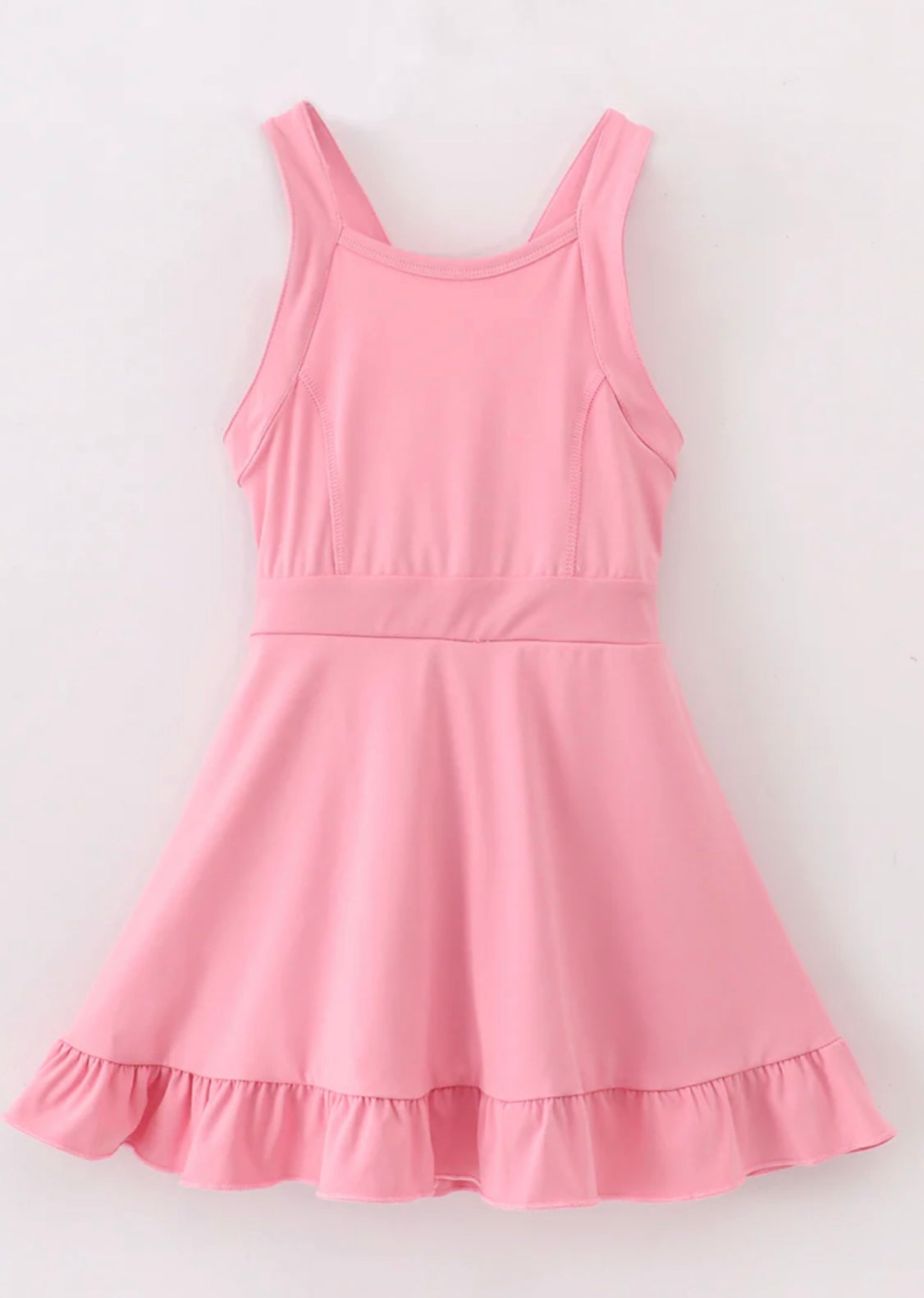 Active Sporty Ruffle Tennis Dress